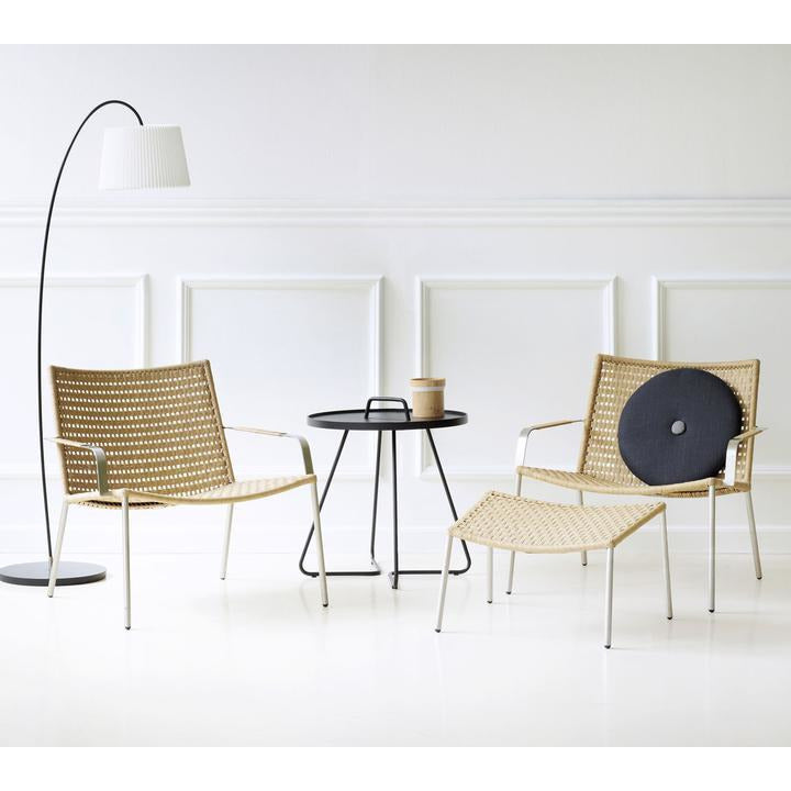 Straw footstool cheap