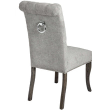 Grey Dining Chair With Ring Pull