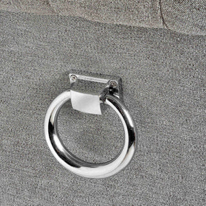 Grey Dining Chair With Ring Pull