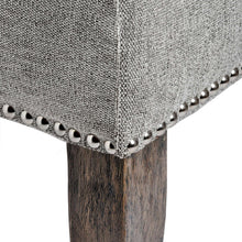 Grey Dining Chair With Ring Pull