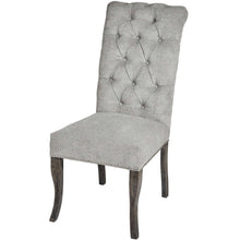 Grey Dining Chair With Ring Pull