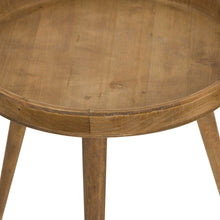 Loft Collection Set Of 3 Round Wooden End Table