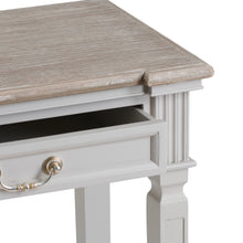 The Liberty Collection Two Drawer Console Table - Grey