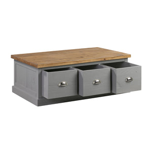 The Byland Collection Six Drawer Coffee Table