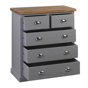 The Byland Collection Two Over Three Chest Of Drawers