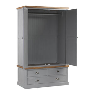 The Byland Collection Three Drawer Two Door Wardrobe