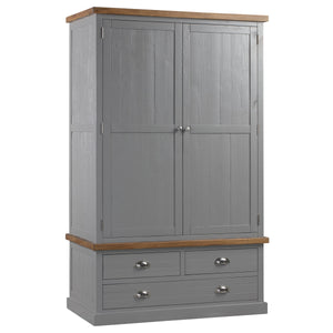 The Byland Collection Three Drawer Two Door Wardrobe