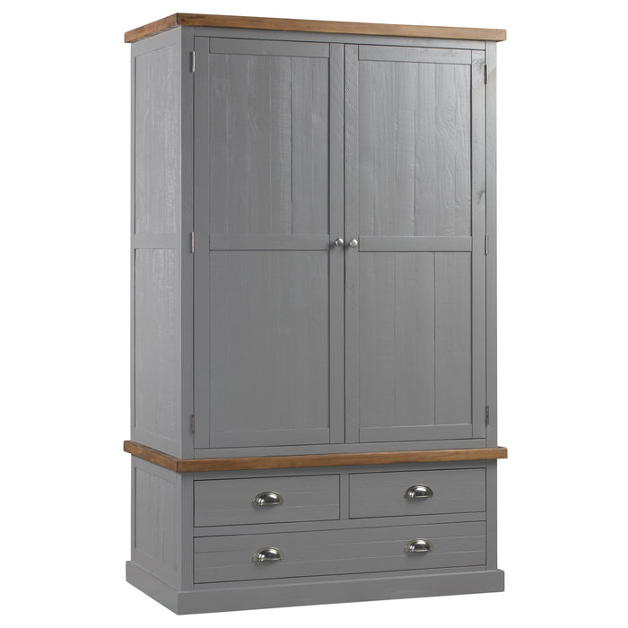 The Byland Collection Three Drawer Two Door Wardrobe
