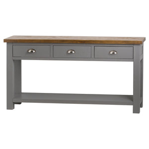 The Byland Collection Three Drawer Console Table