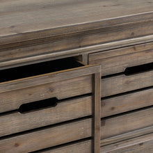 Brooklyn Distressed Pine Two Drawer Low Chest