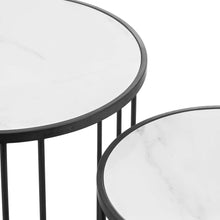 Grey And Marble Set Of 2 Tables