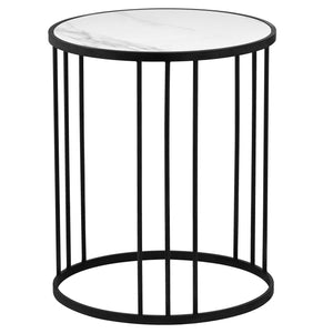 Grey And Marble Set Of 2 Tables