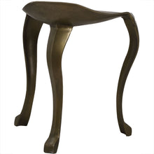 Antique Brass Cast Ohlson Stool