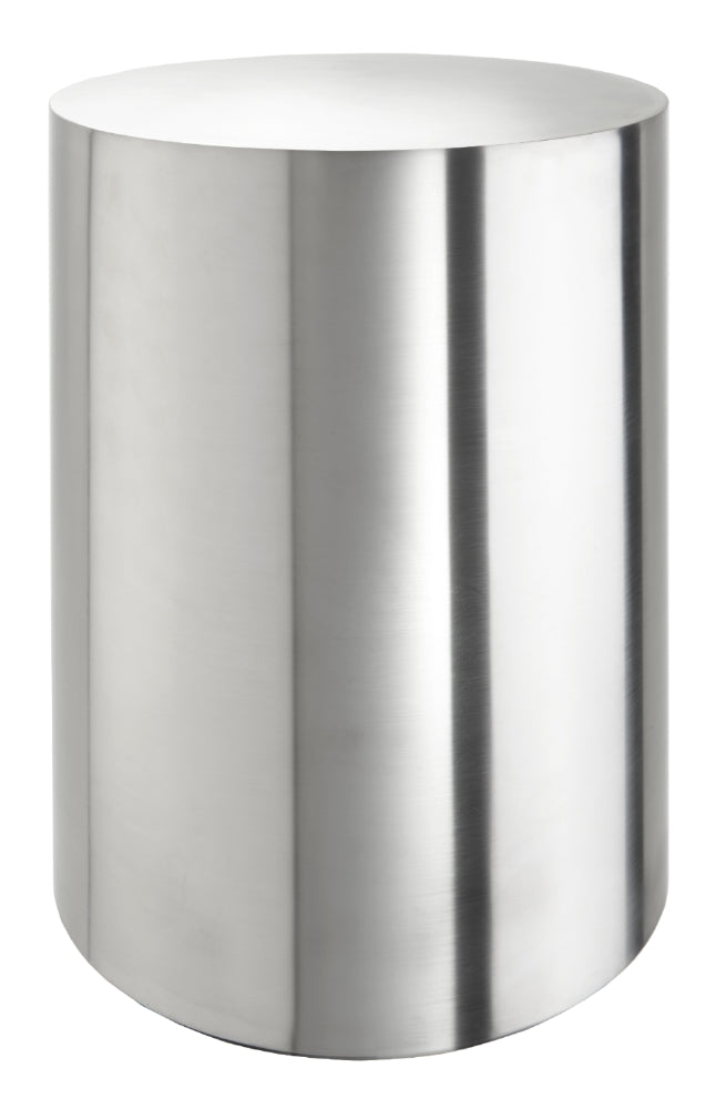 Drum Table Stainless Steel Shiny