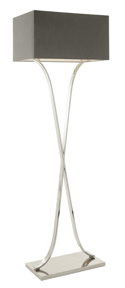 Byton Nickel Floor Lamp