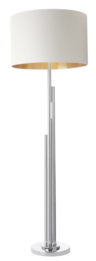 Juke, Brushed Nickel Floor Lamp