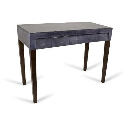 Dark Grey Shagreen Conosle