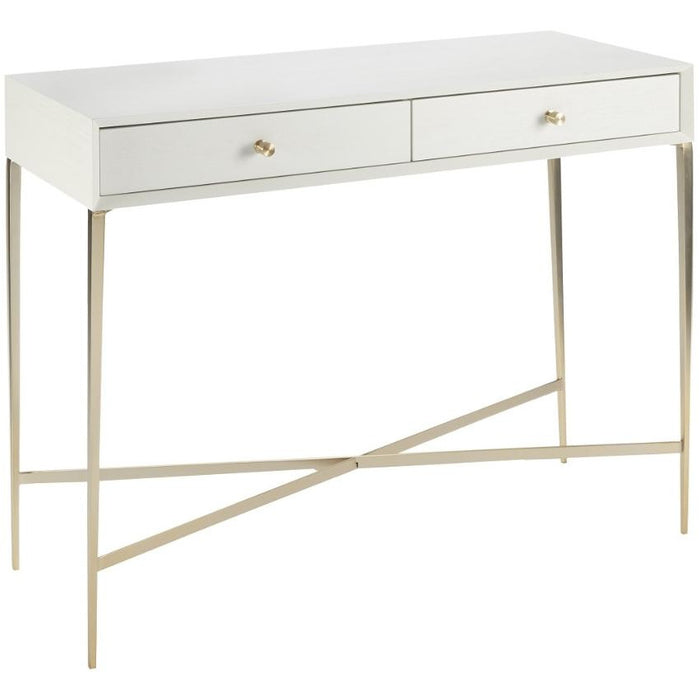 White Console Table