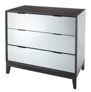 Raheen, chest of drawer (grey, brown)
