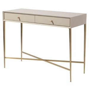 Finley Console Table in Ceramic Grey Finish