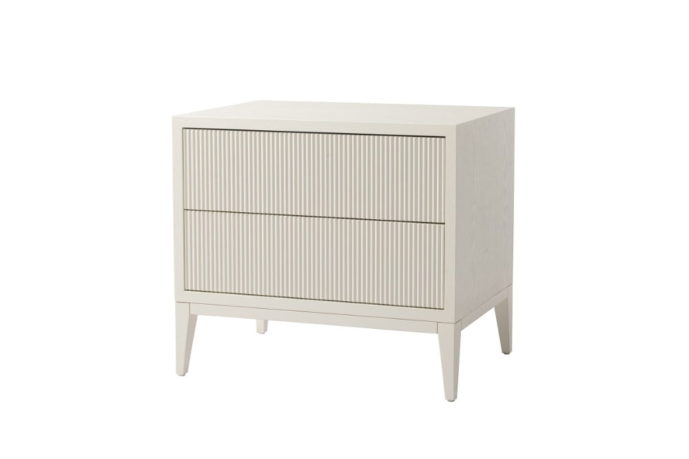 Amur Wide Bedside- White