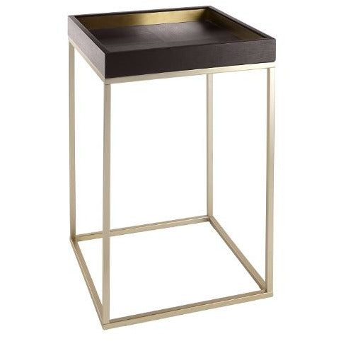 Alyn Side Table in Chocolate