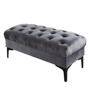 Button Bench Grey