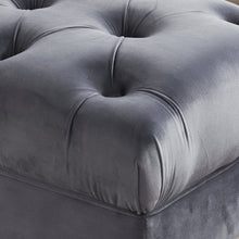 Button Bench Grey