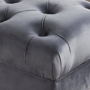 Button Bench Grey