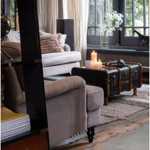 Authentic Models Stateroom Trunk Coffee Table, Black