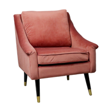 Rose Velvet Armchair