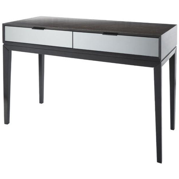 Smoked grey mirror dressing table