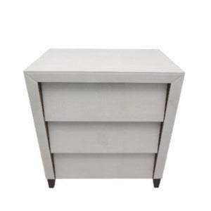 Iced Ivory Large 3 Drawer Chest