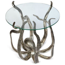 Octopus Side Table With Glass Top - Large