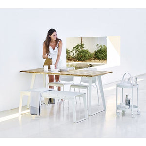 Copenhagen White Bench