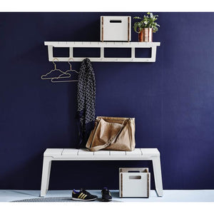 Copenhagen White Bench