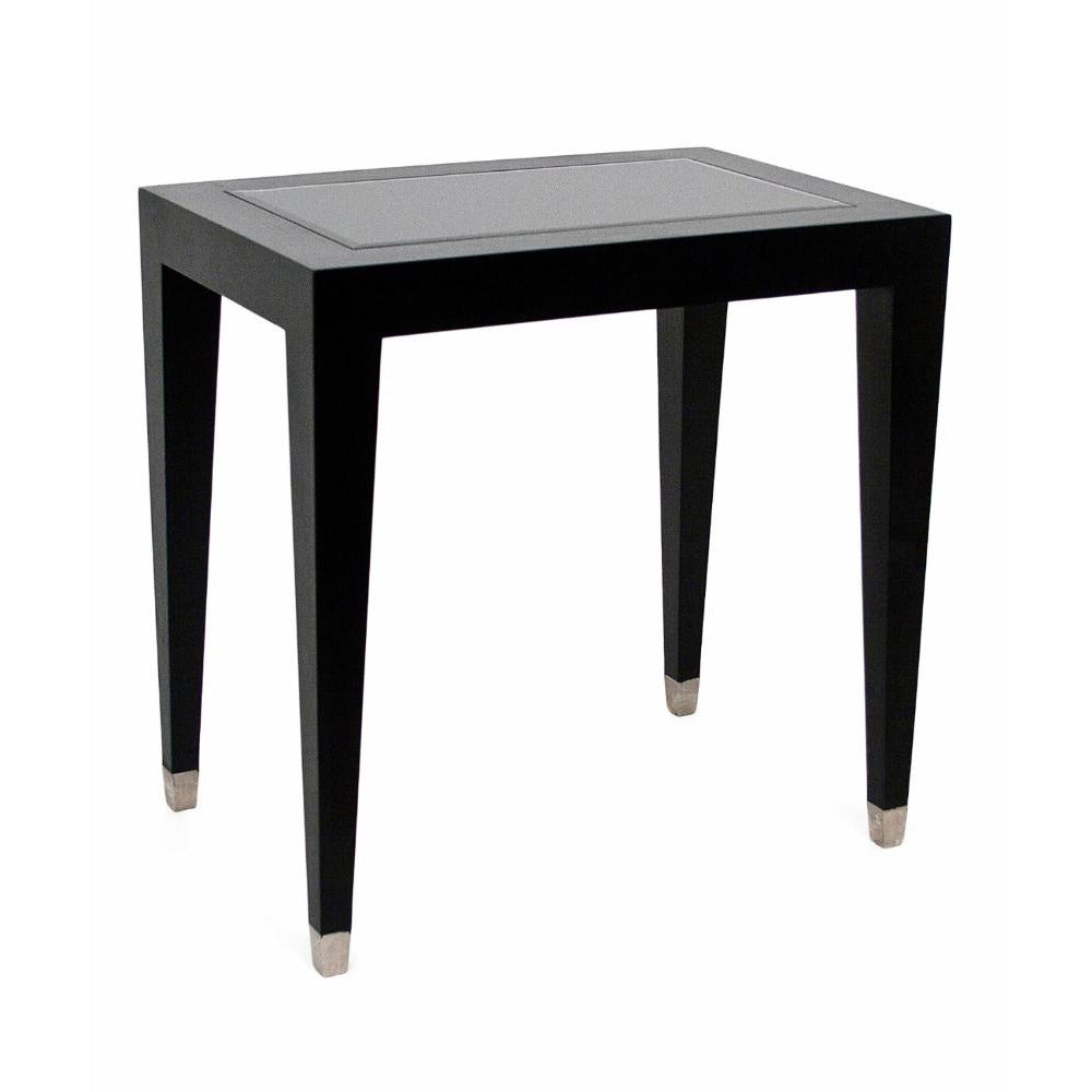 Black Pedestal Table Small