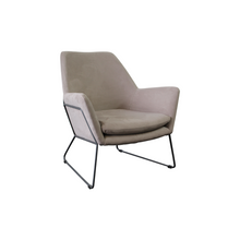 Grey Velvet Armchair