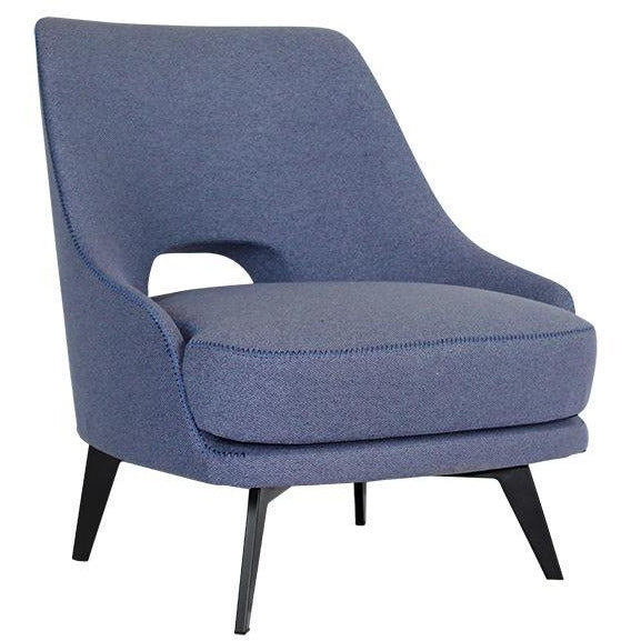 ELE6 - Blue Lounge Armchair