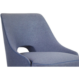 ELE6 - Blue Lounge Armchair