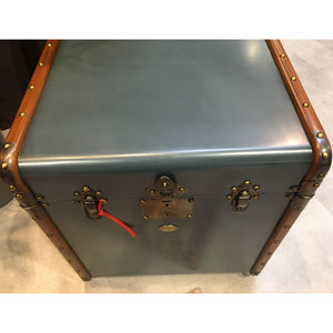 Stateroom End Table, Petrol