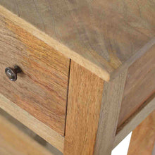 Country Style 4 Drawer Console Table