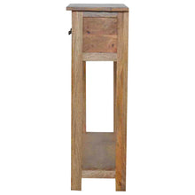 Country Style 4 Drawer Console Table