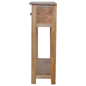 Country Style 4 Drawer Console Table