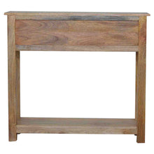 Country Style 4 Drawer Console Table
