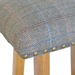 Multi Tweed Bar Stool