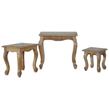French Style Stool Set Of 3 Stools