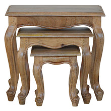 French Style Stool Set Of 3 Stools