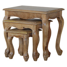 French Style Stool Set Of 3 Stools