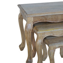 French Style Stool Set Of 3 Stools